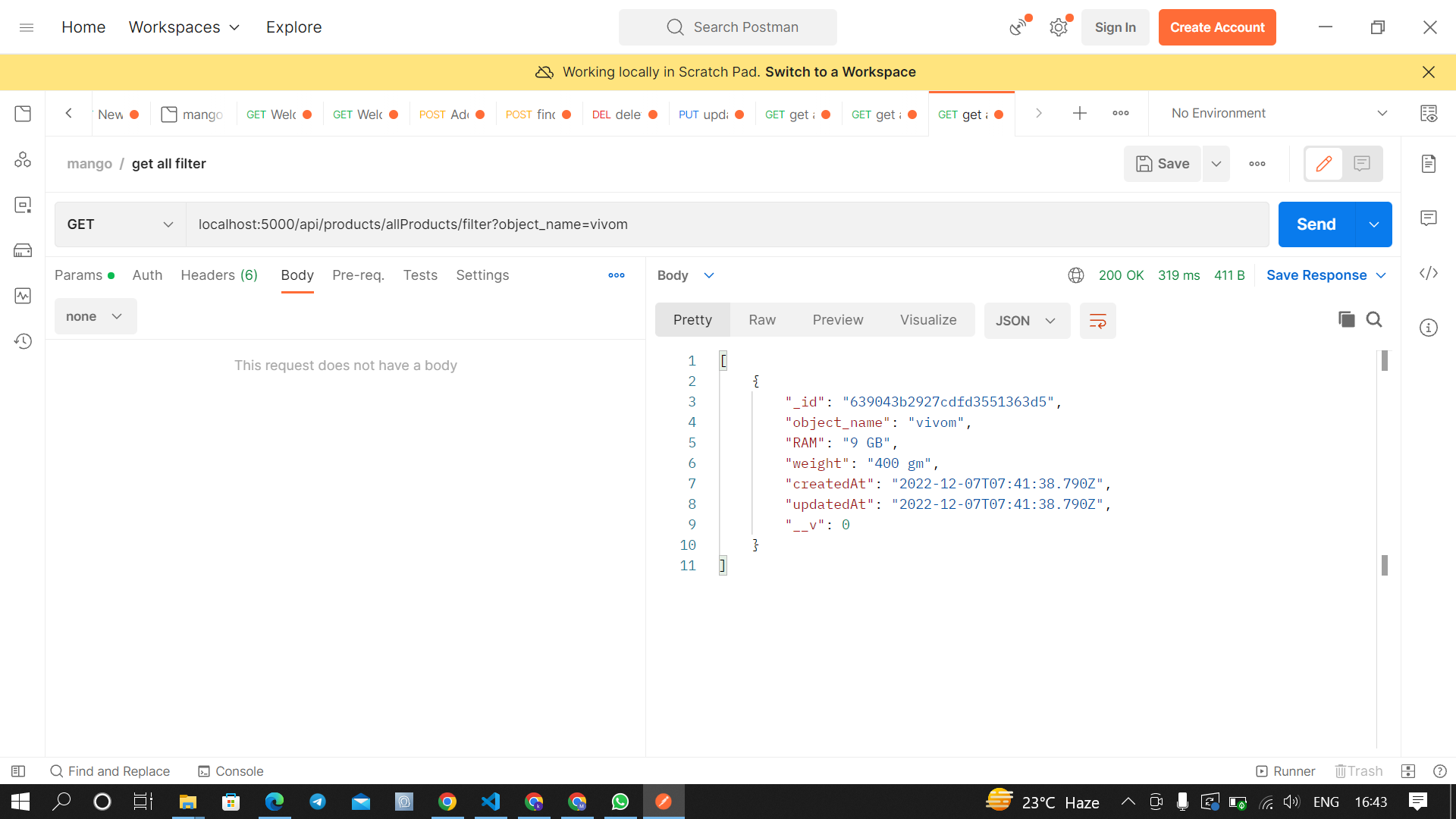 Github sumitgal inventory api api with various endpoints