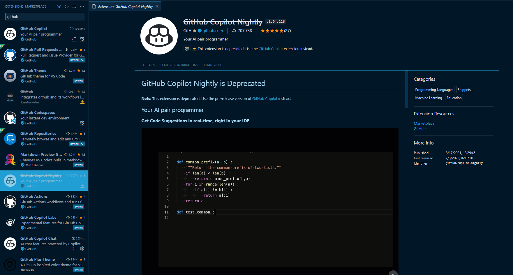 Welcome letter includes incorrect installation steps for VSCode · Issue ...