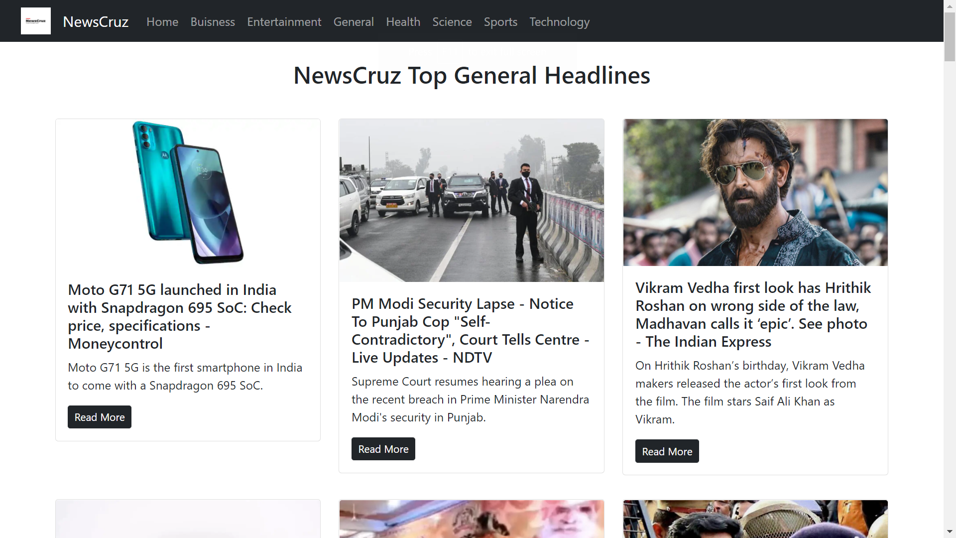 GitHub - sarthaktyagiii/newscruz · GitHub