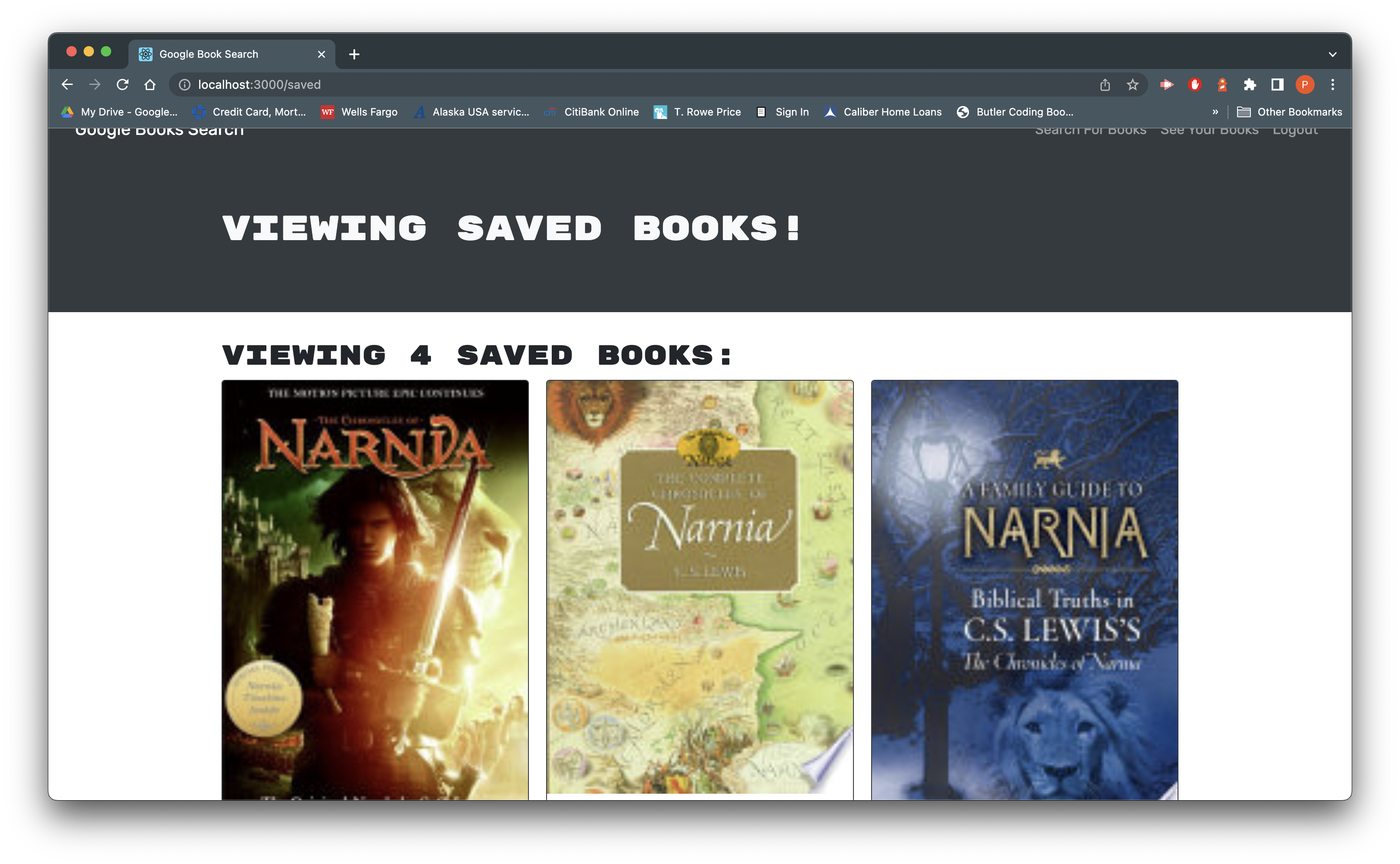 GitHub - Patrickgp/BookVault: Google Books API search engine refactored ...