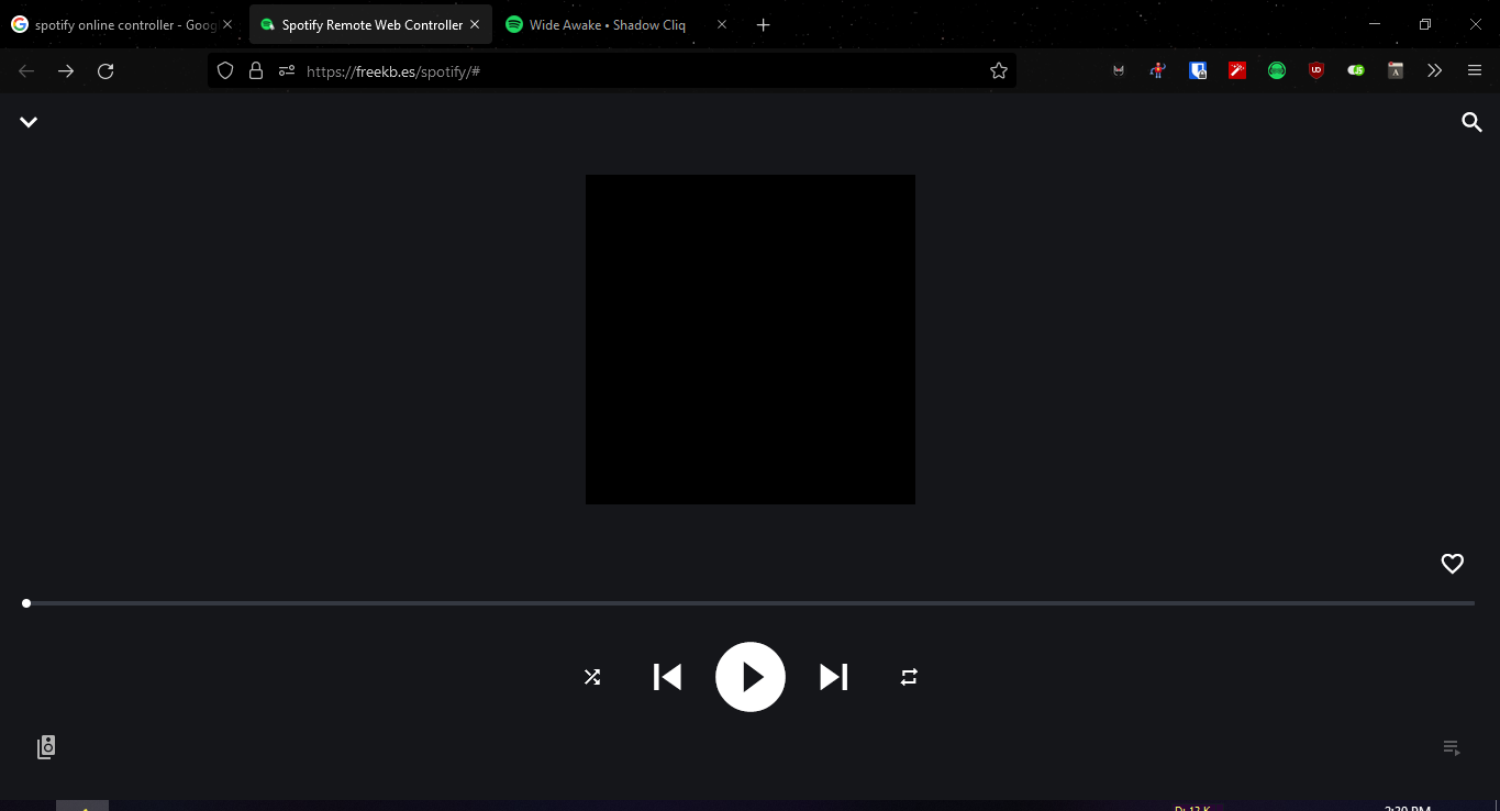 Malfunction · Issue #1 · FreekBes/spotify_web_controller · GitHub