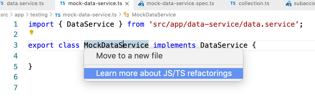 Implement interface is not working (Typescript) · Issue #111267 ...