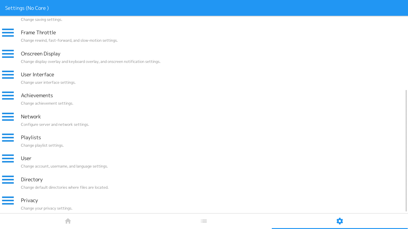 Retroarch Android UI settings issues · Issue #5569 · libretro/RetroArch ...