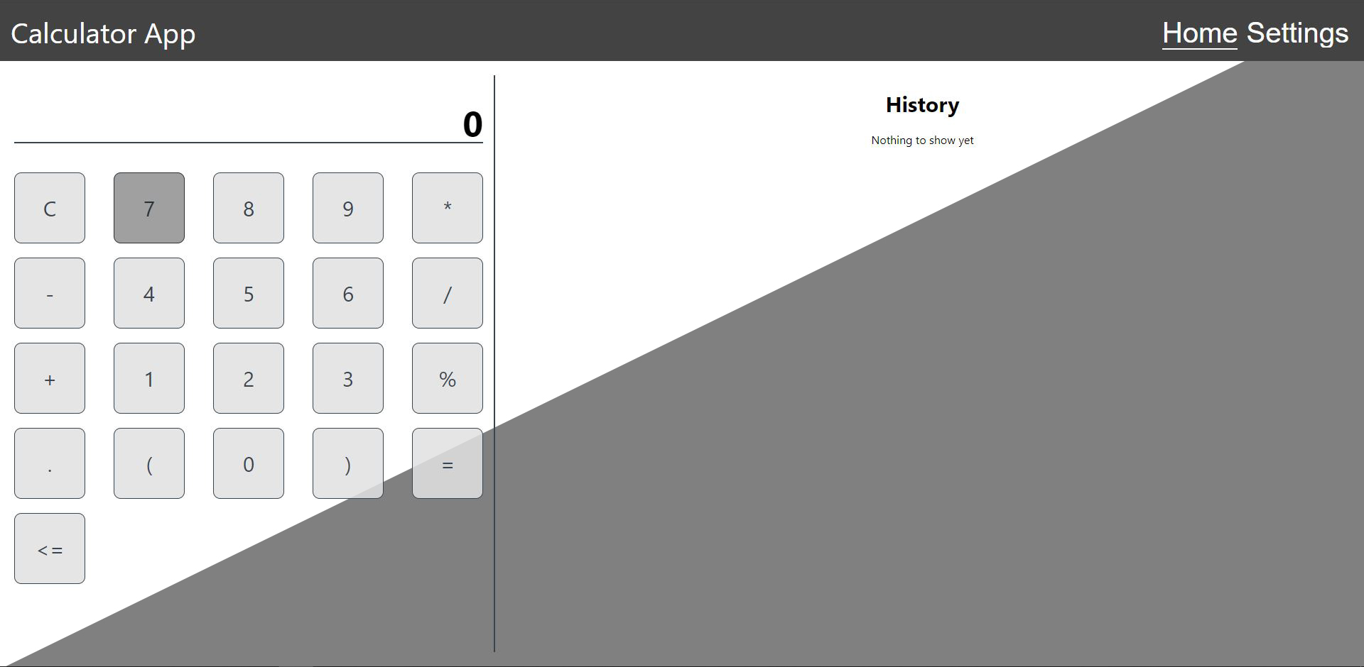 GitHub - VladimirParmon/calculator