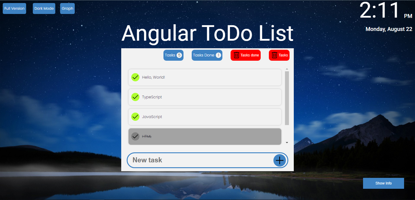 GitHub - ArtsiomDziominski/Angular-todolist