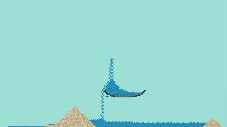 GitHub - xemotrix/pyengine: simple 2D particle physics engine (inspired ...