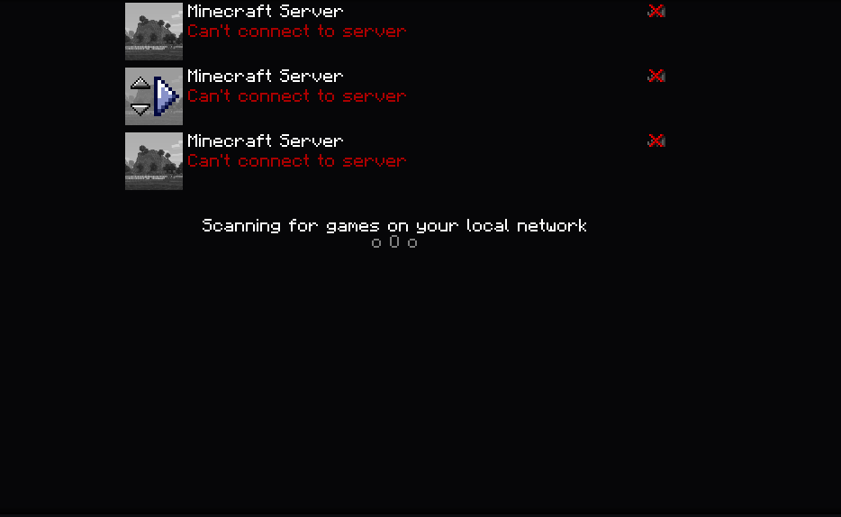 server side bug that wont display server on client side and server ...
