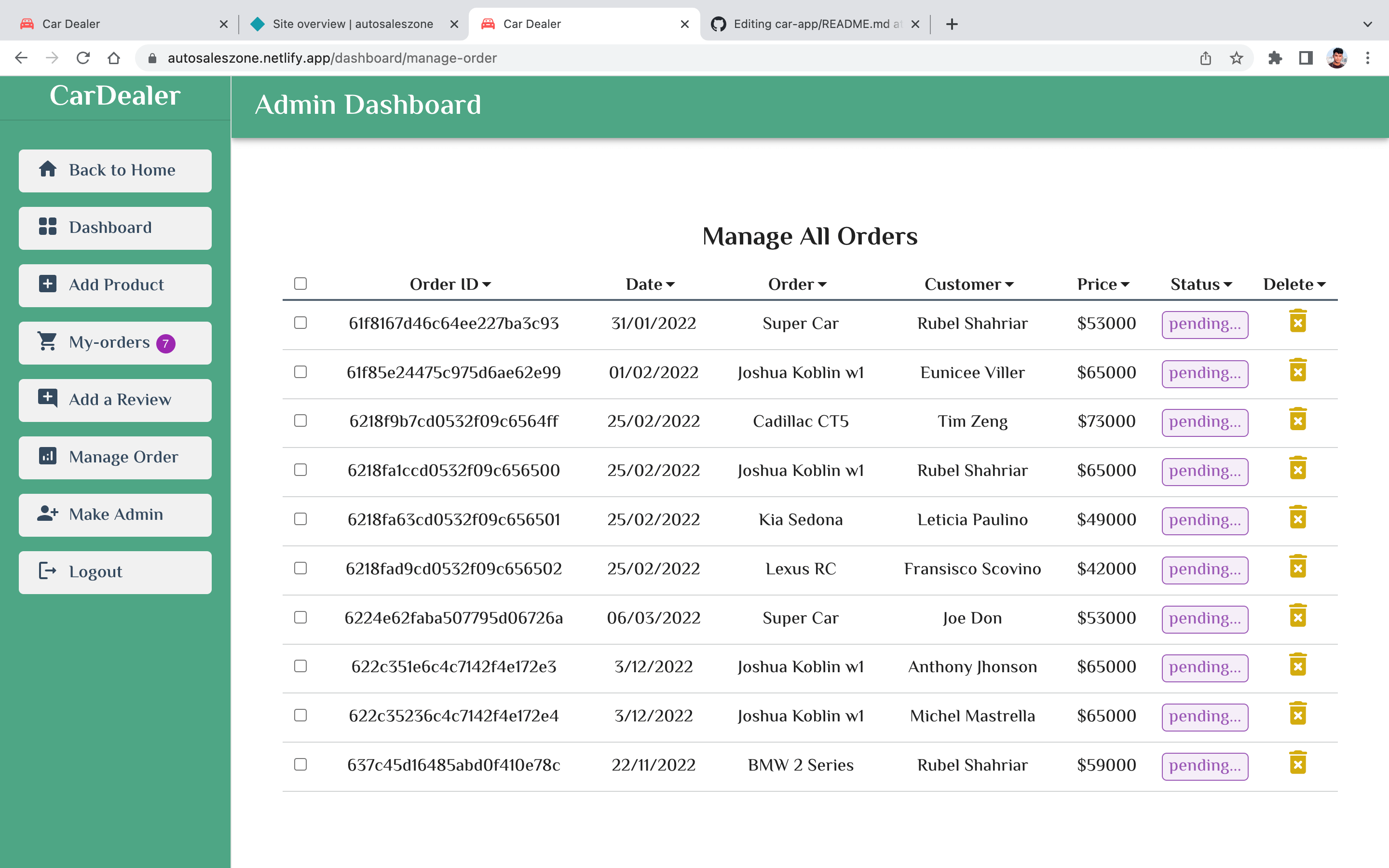 GitHub - RubelShahriar/car-app · GitHub