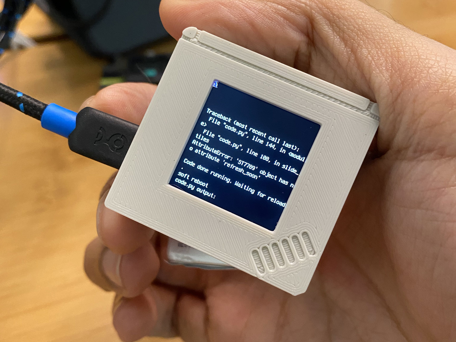 Error with Circuit Python Flying Toaster · Issue 910 · adafruit