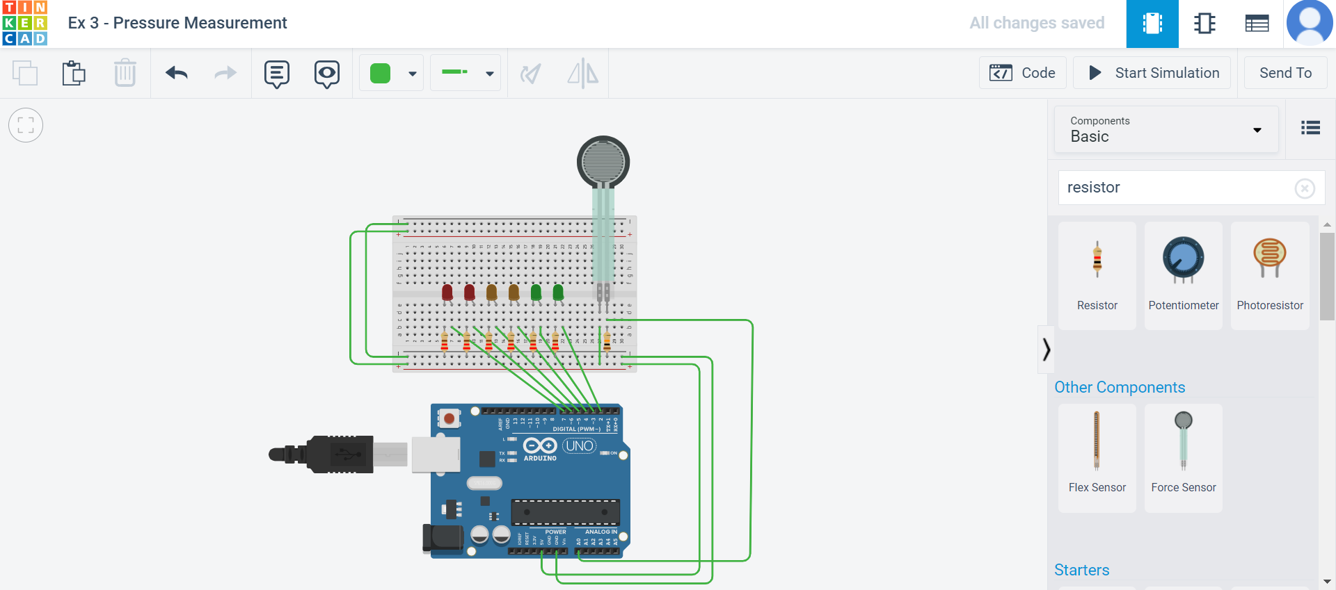 Force Pressure Sensor Arduino GitHub - Vasanth1234567/EXPERIMENT-NO--03-PRESSURE-MEASUREMENT-USING ...