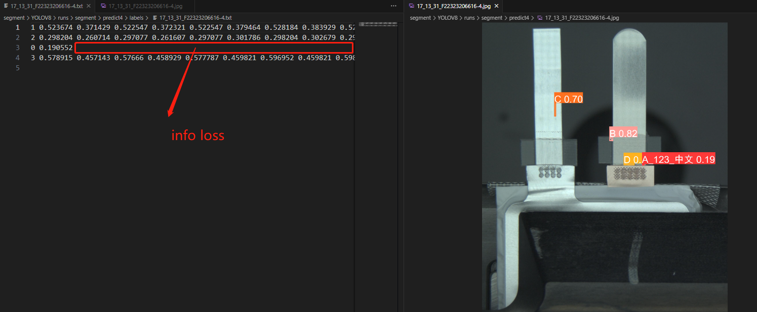 Using folders to predict image information results in different results ...