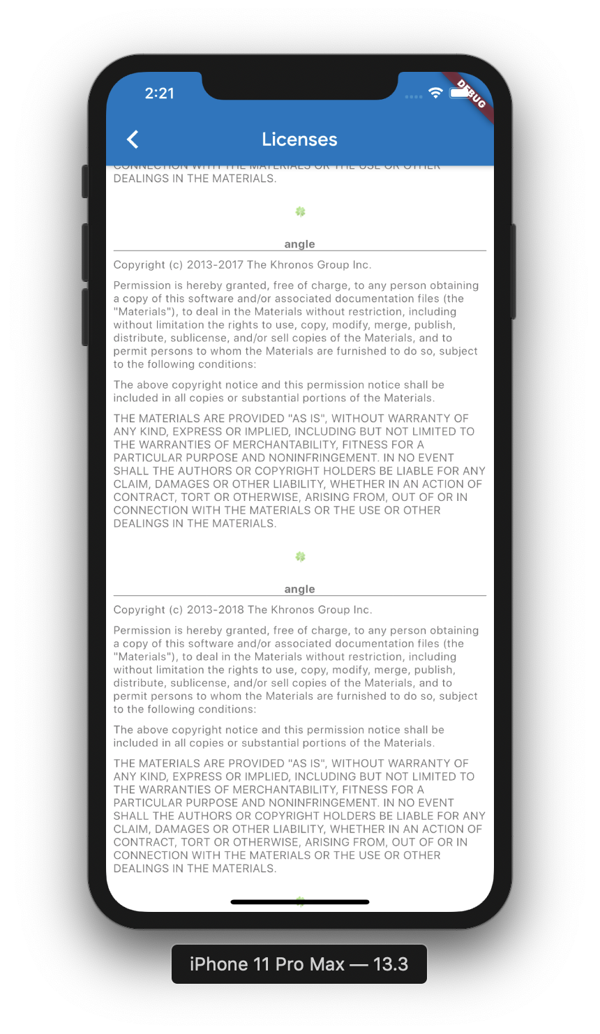 LicensePage and LicenseRegistry have many duplicate entries · Issue ...