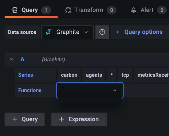Graphite functions are not available in 8.4.2 · Issue #45948 · grafana ...