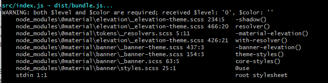[mdc-banner] Required $level and $color parameters · Issue #7428 ...