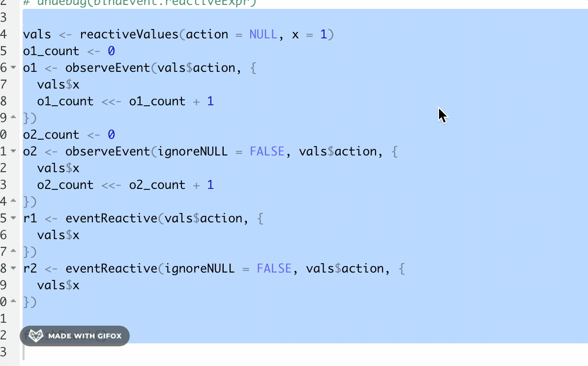 Highlighted selection background color changes when cursor blinks