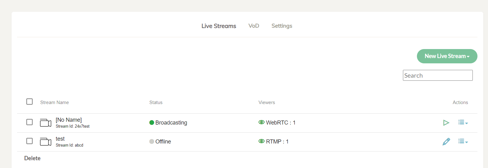 RTMP playback does not fail if stream does not exist · Issue #5691 ...