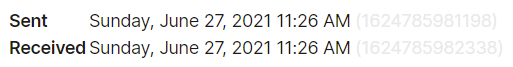 Received Time Sent / Received time is displayed wrong on Windows · Issue #5370 ...