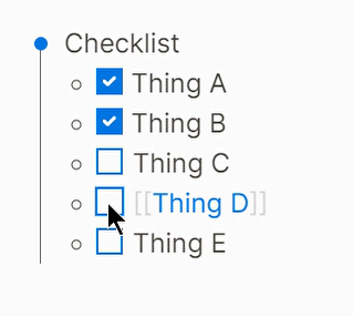 Checklist Issue · Issue #6131 · logseq/logseq · GitHub
