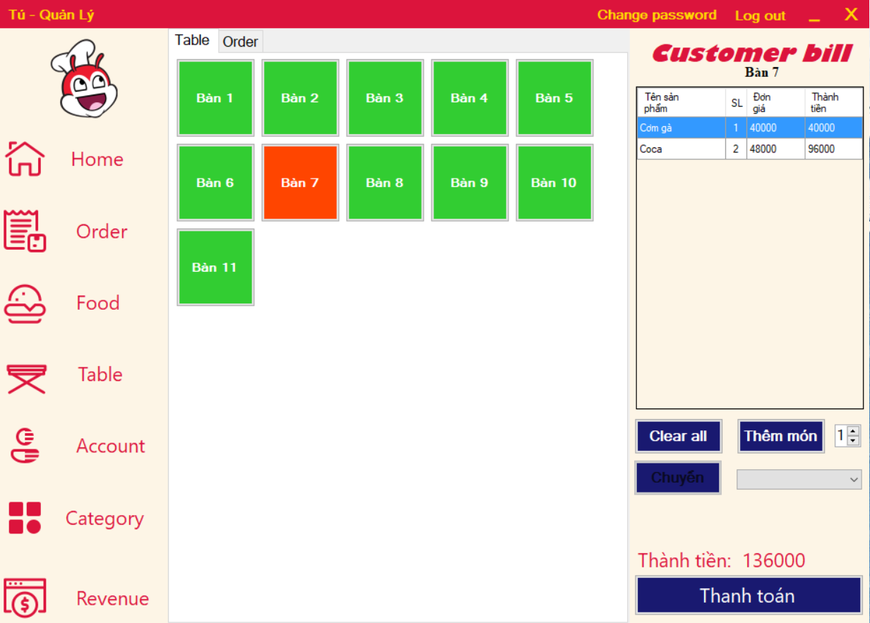 GitHub - squishythanktu/FastFoodManagement: Fast food store management ...