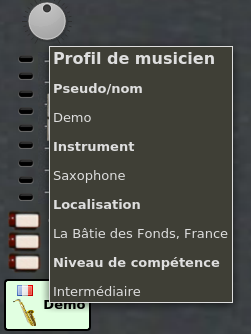 Info-bulle de l'étiquette de chariot
