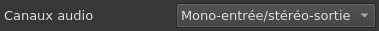 Canaux audio