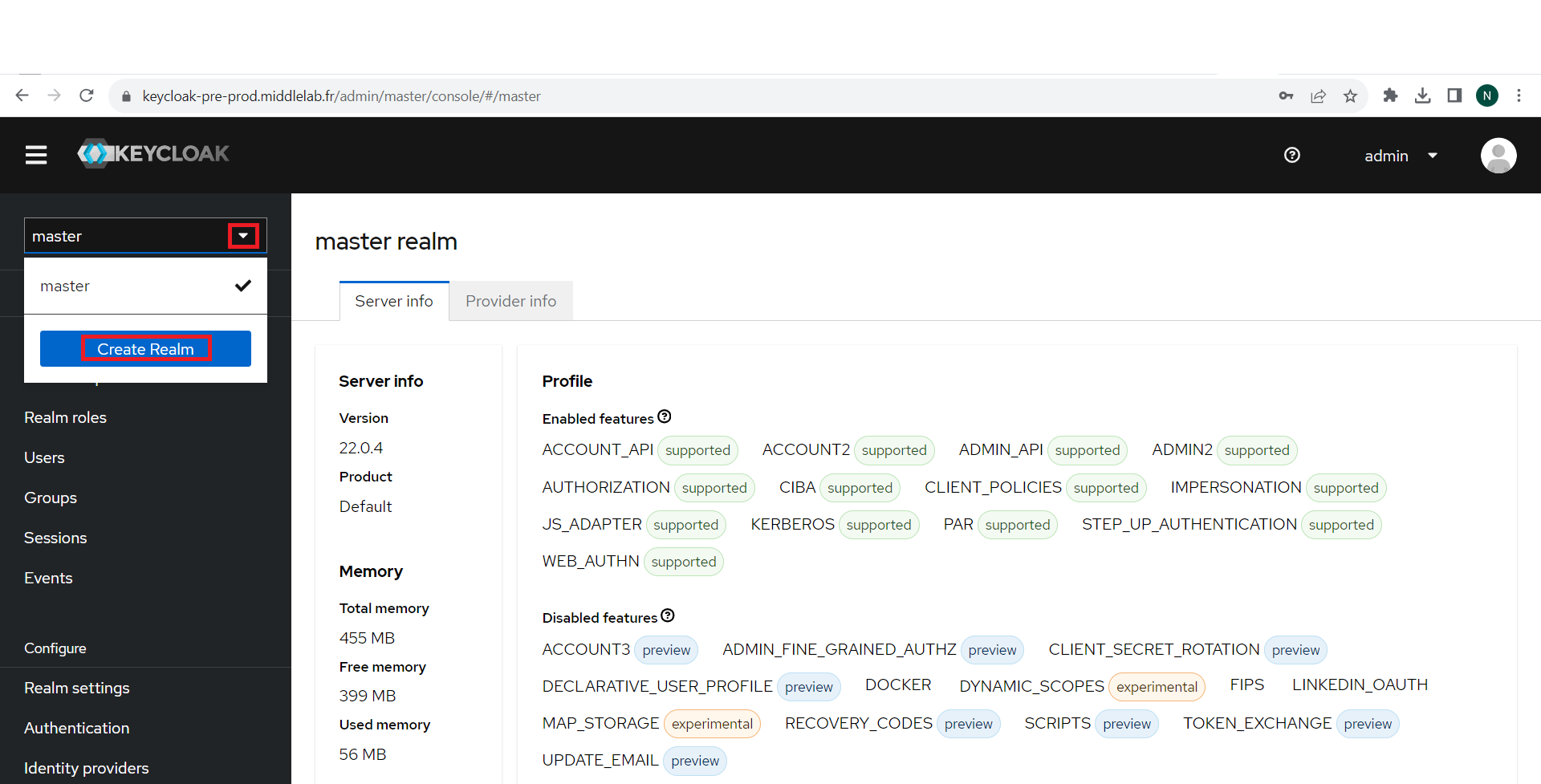GitHub NRichet/tos_keycloak Configuration de l'audience sur Keycloak