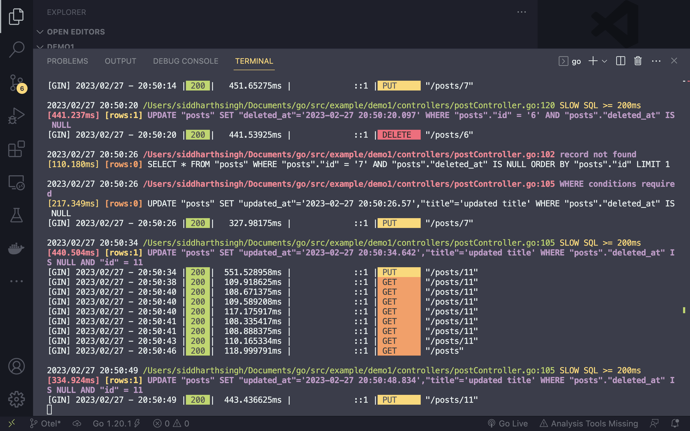 GitHub siddharthsingh025/GOCURDAPI CURD API with Postgres