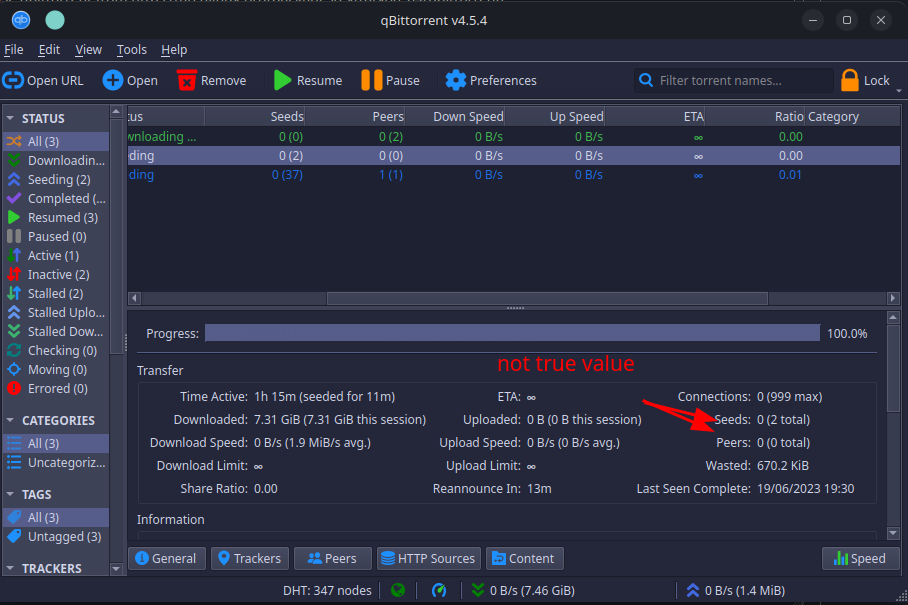 Arch Linux Not Seeding, open ports · Issue 19202 · qbittorrent