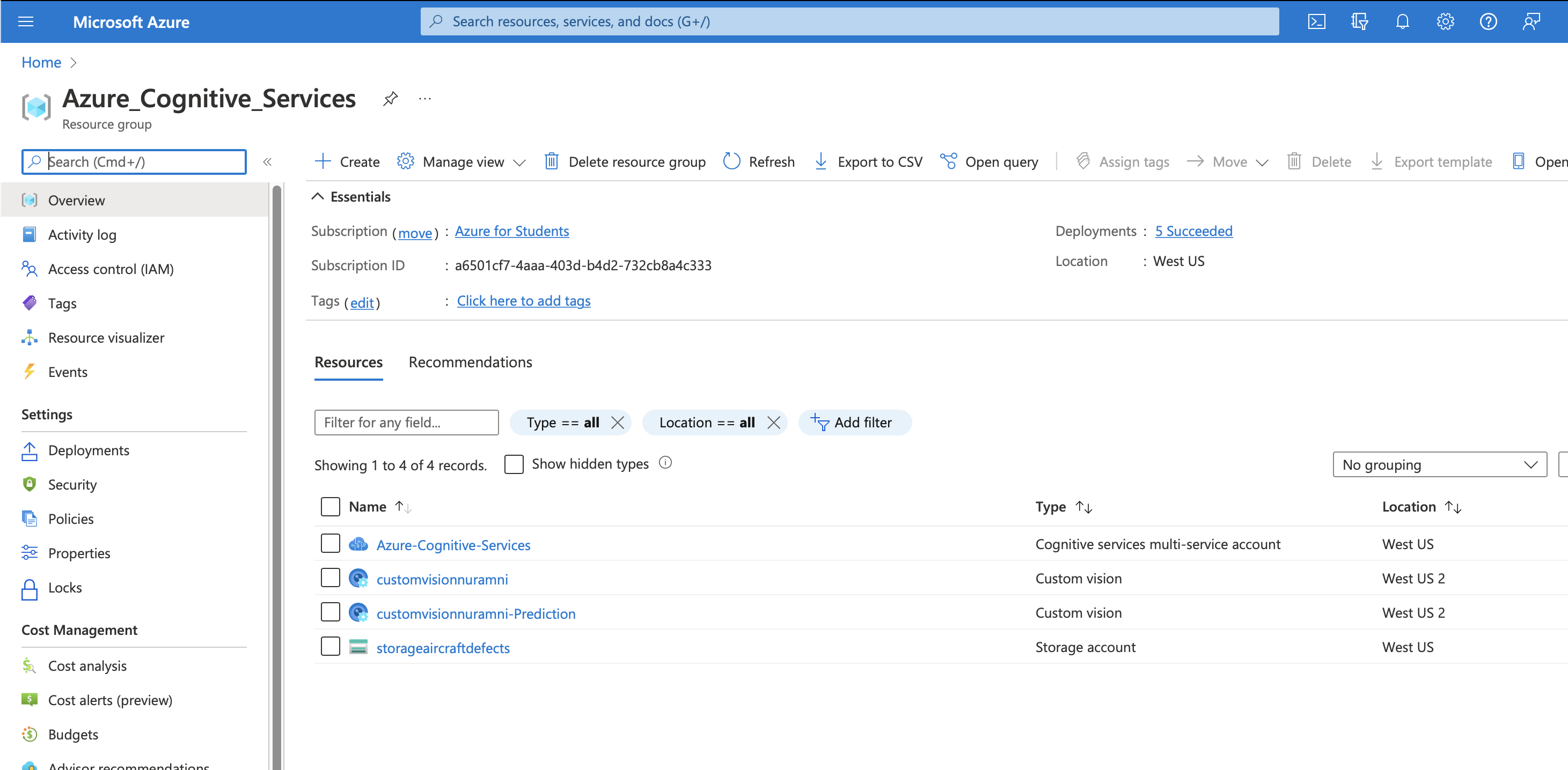 Defect Tracking Using Azure GitHub - amnianuar/Aircraft-Defect-Detection: Using Azure Custom Vision ...