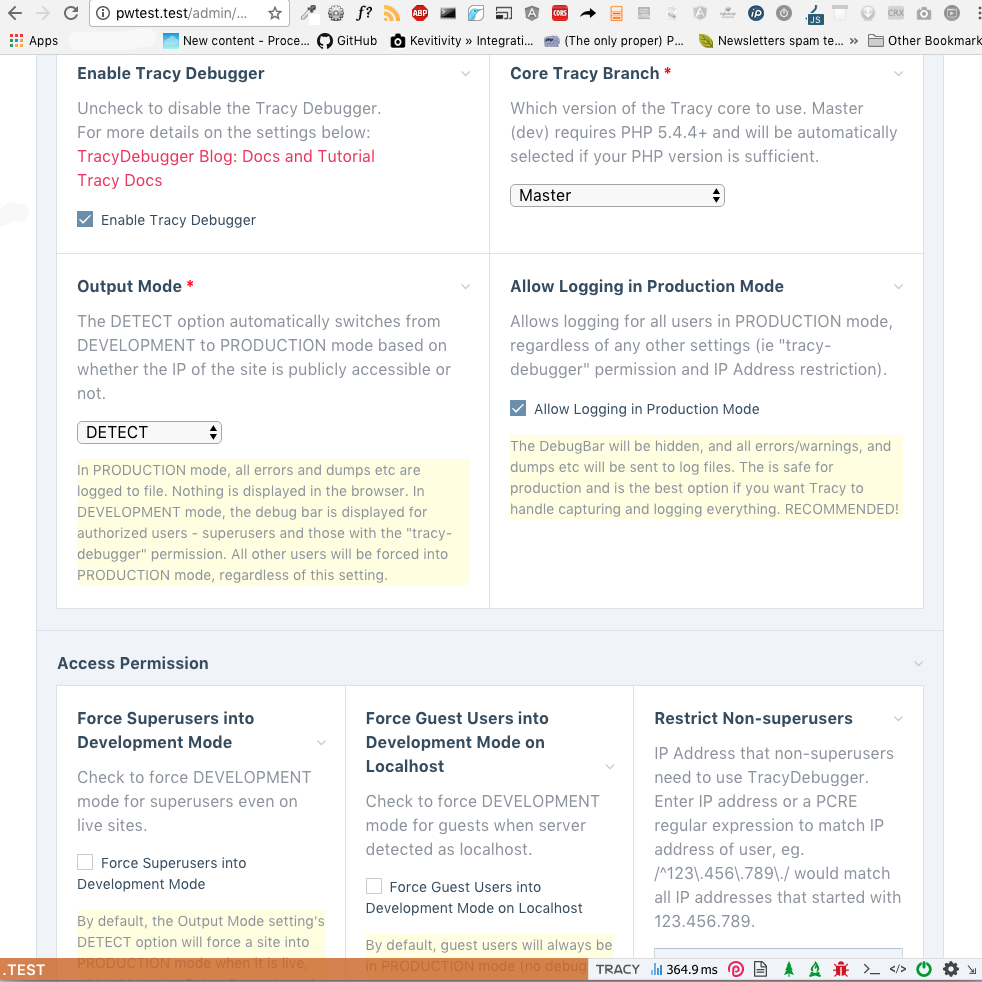 auto detecting .test domains · Issue #14 · adrianbj/TracyDebugger · GitHub