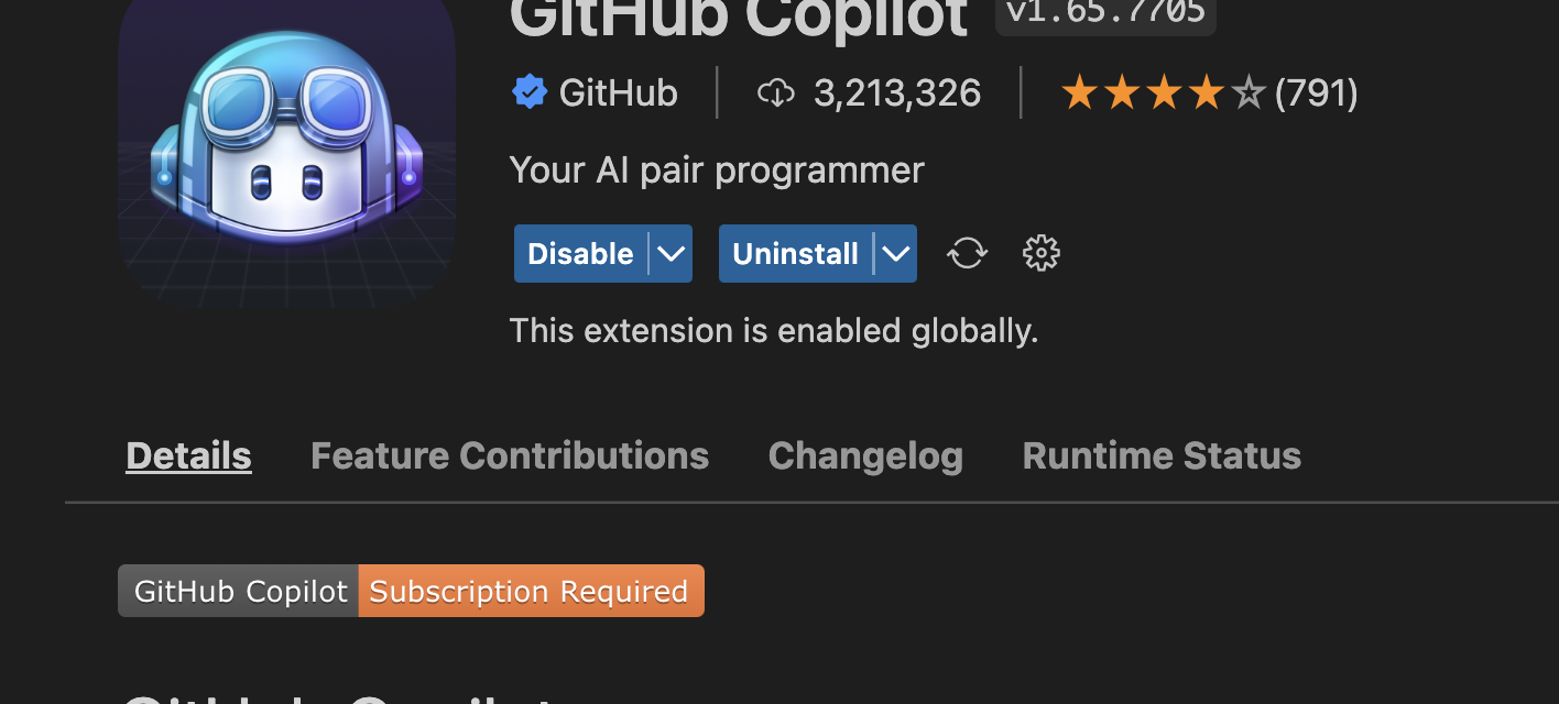 Visual Studio Code extension -- Subscription Required · community ...