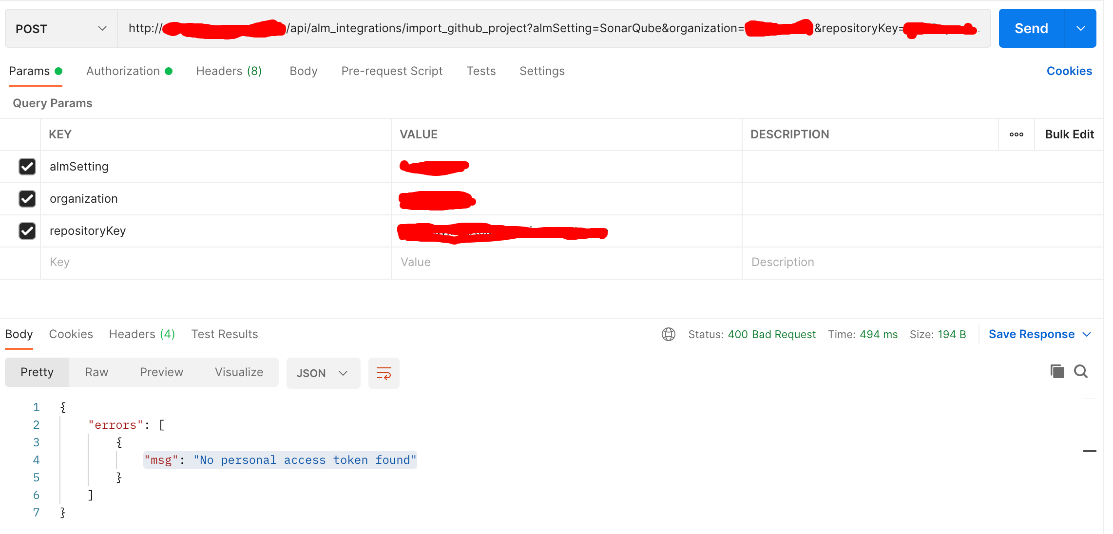Update from 8.0 to 8.9LTS but PR decorator stopped working after ...