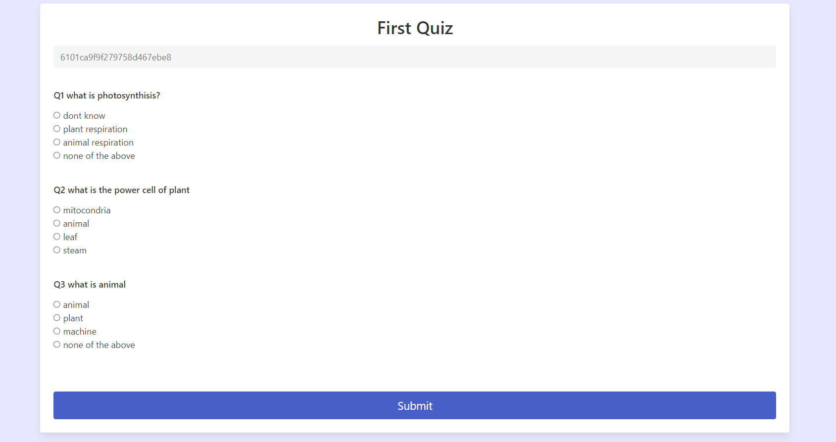 GitHub - prajwaltaneja/Quiz-Generator