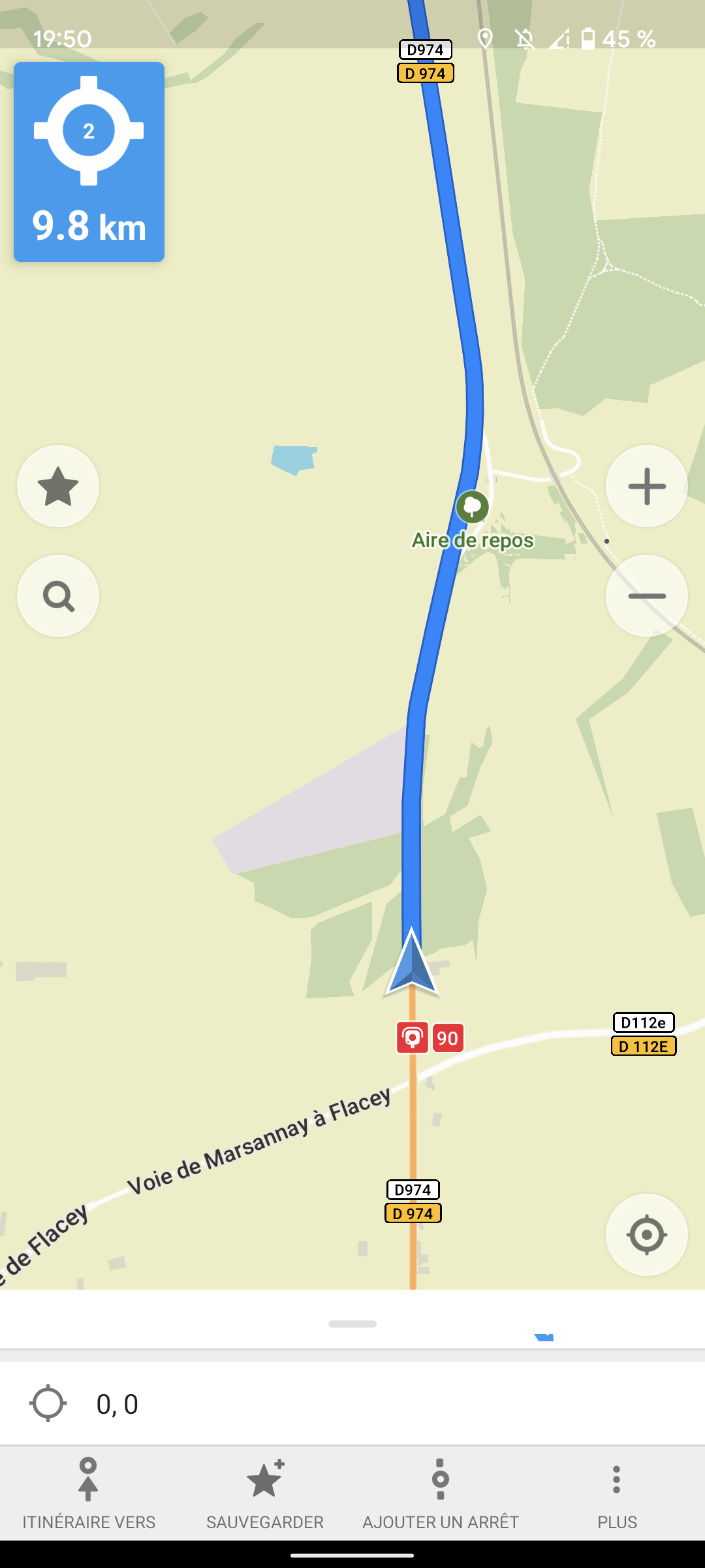 Unable to get informations about speed radar during gps mode · Issue