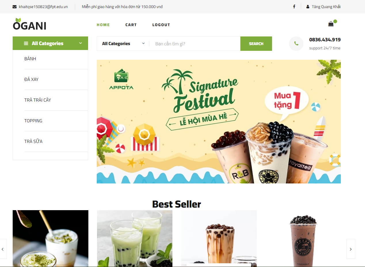 GitHub - Q-Khai/Milk-Tea-Shop: This is a website project that manages ...