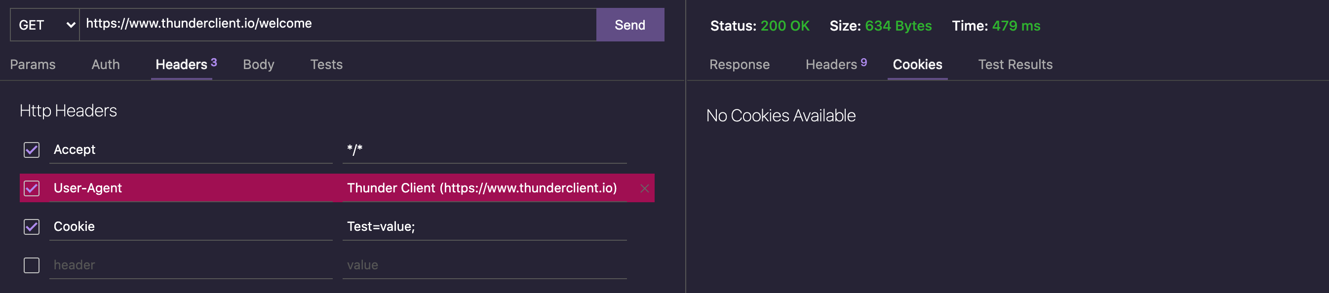 Unable to Set Cookies · Issue #87 · thunderclient/thunder-client ...