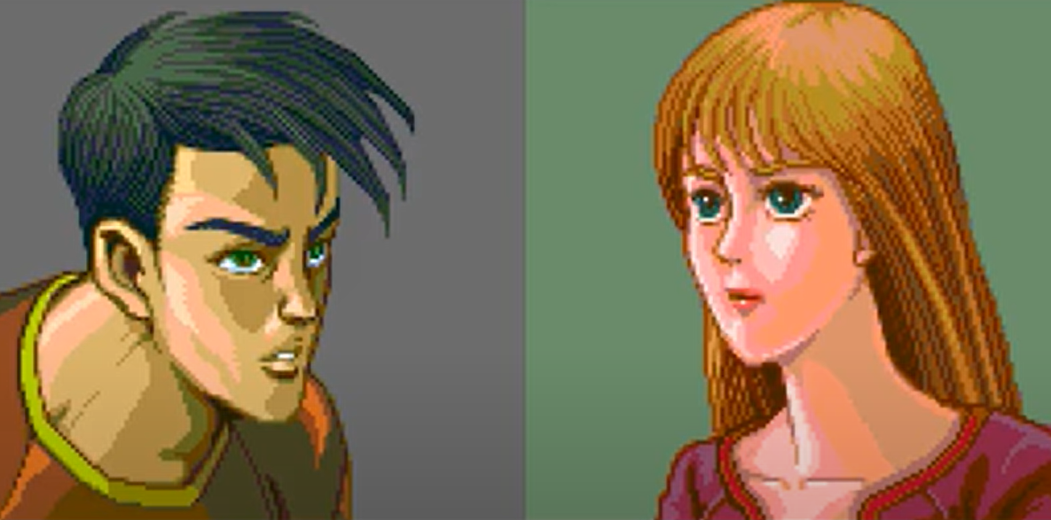 [PC ENGINE CD] Down Load 2 (Japan) - Character speech is sometimes ...