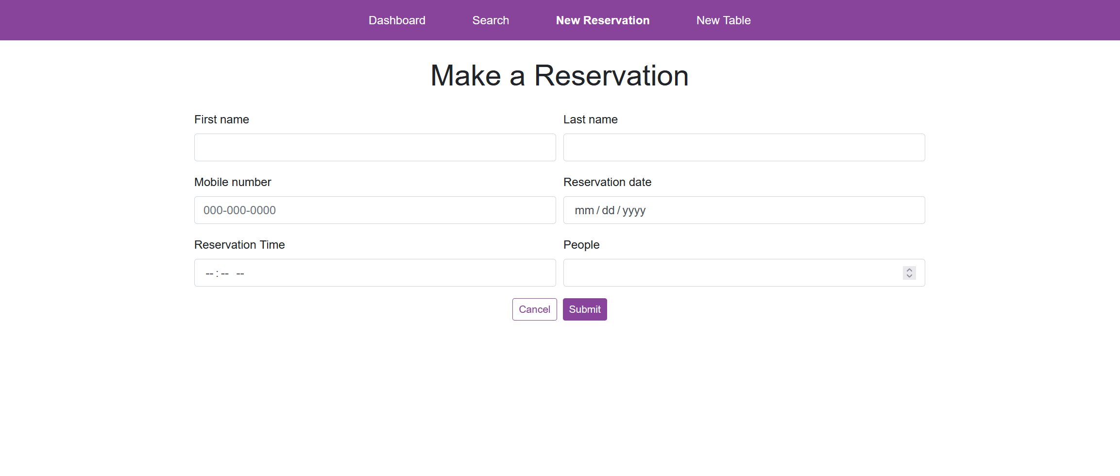 GitHub - dantebhang/Restaurant-Reservation-System · GitHub