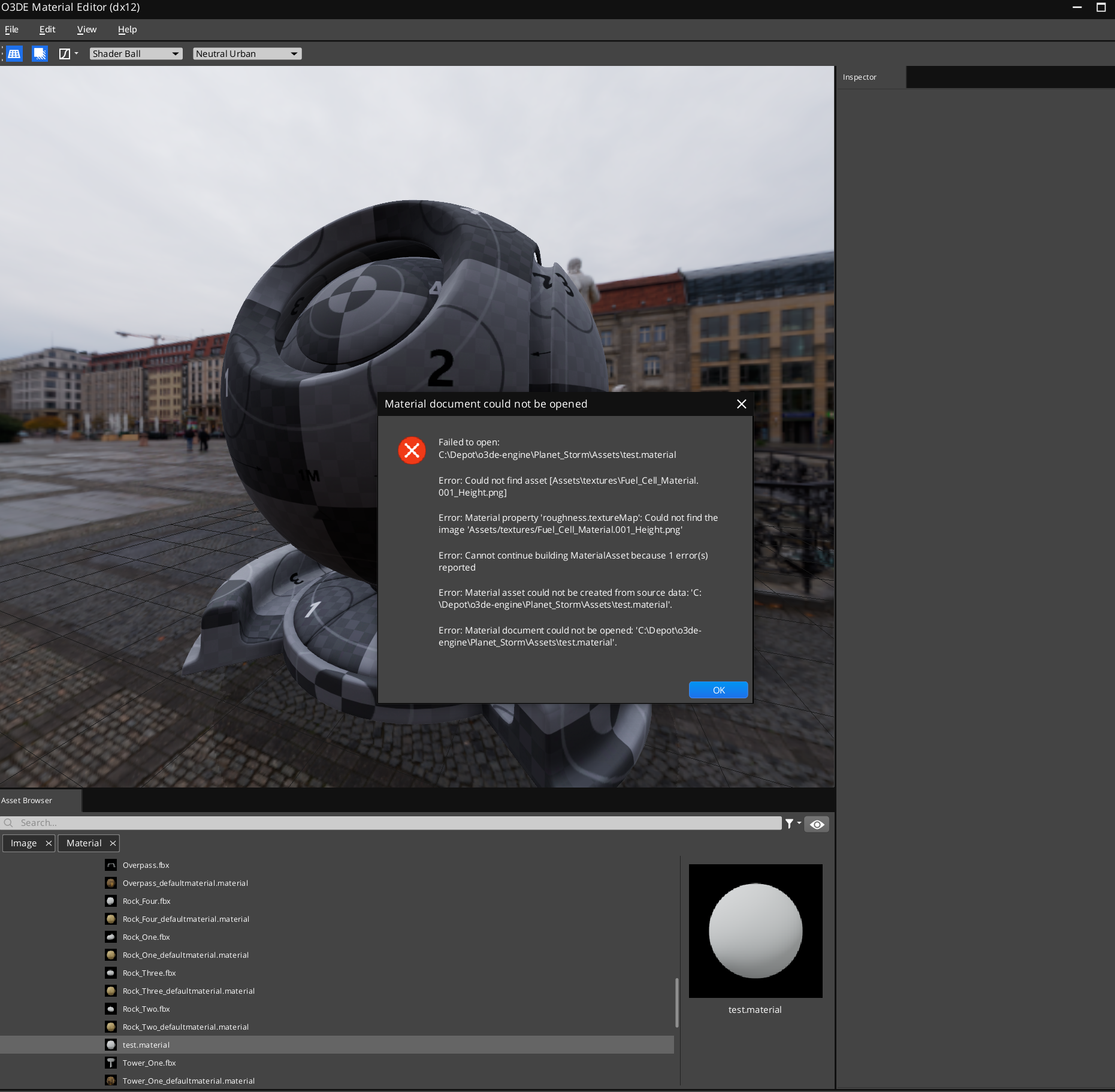 Bug: Material Editor error on texture delete · Issue #2535 · o3de/o3de ...