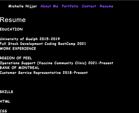GitHub - mnijjar24/michelle-react-portfolio