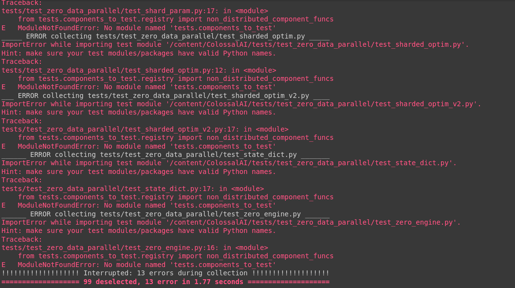 Unable to setup development environment · Issue #468 · hpcaitech ...