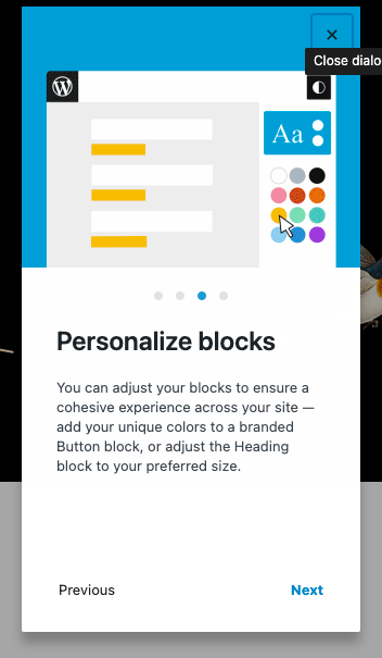 Styles welcome guide's button styling is not consistent · Issue #41226 ...