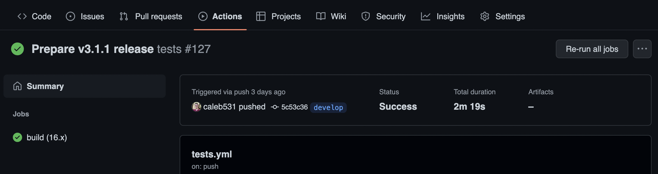 [Feature Request] Add navigational breadcrumbs to GitHub Actions UI ...