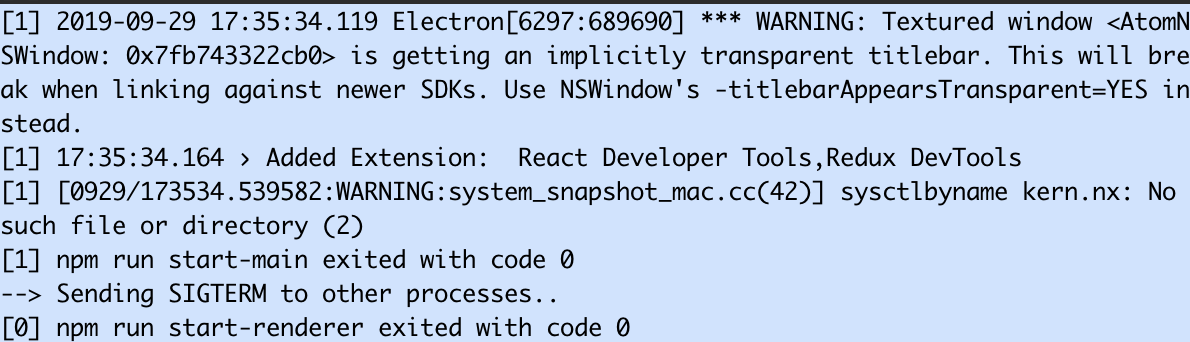 Electron crash when using `electron .` in macOS 10.14.6 · Issue #20371 ...