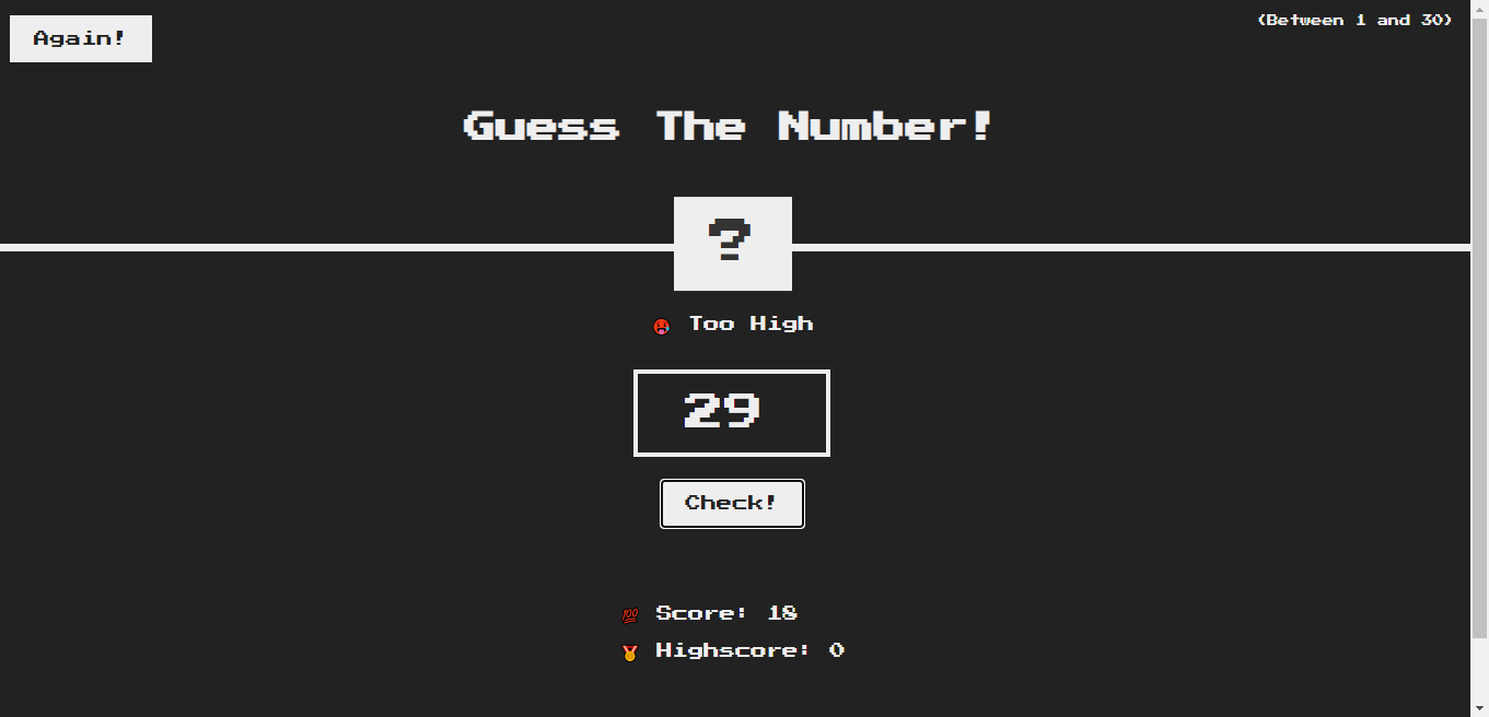 GitHub - WhitePegasis/Guess-It: A simple number guessing game. (HTML ...