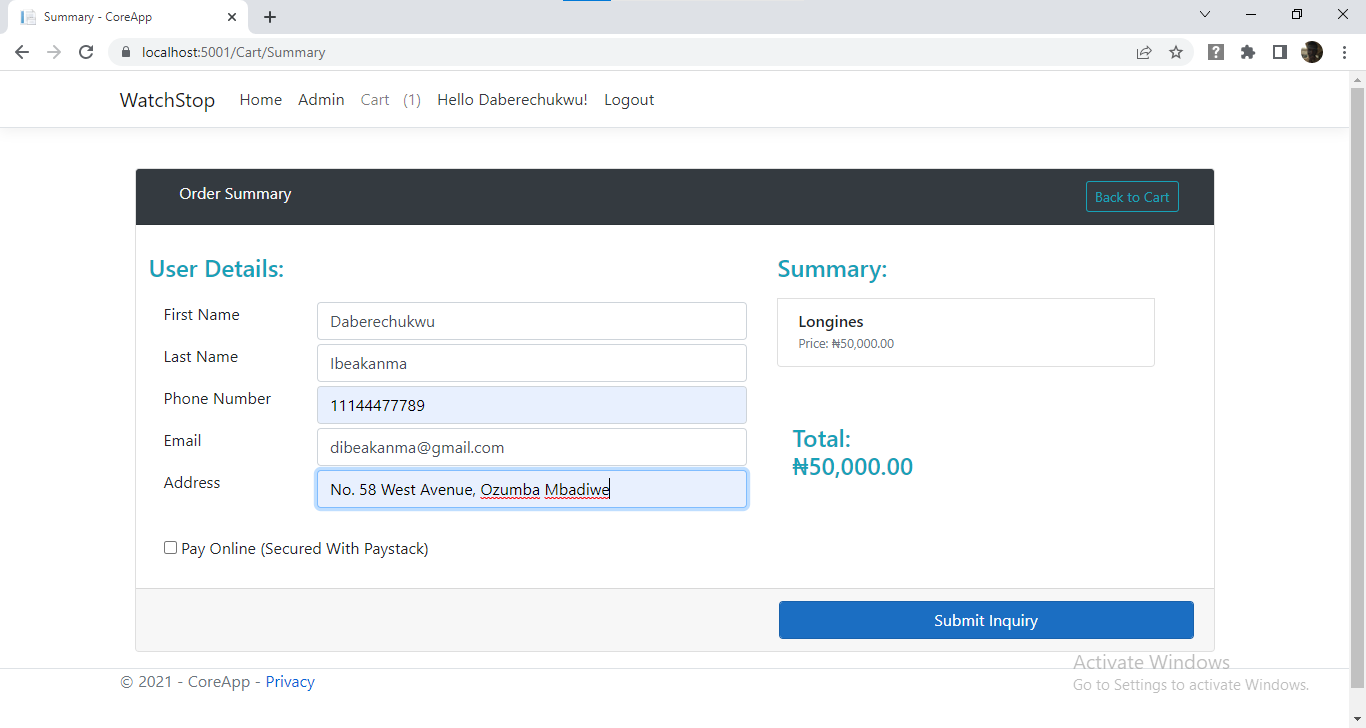 GitHub - DabereIbe/CoreApp