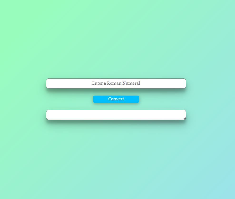 GitHub Nz m roman num converter A Simple Roman Numeral Converter 