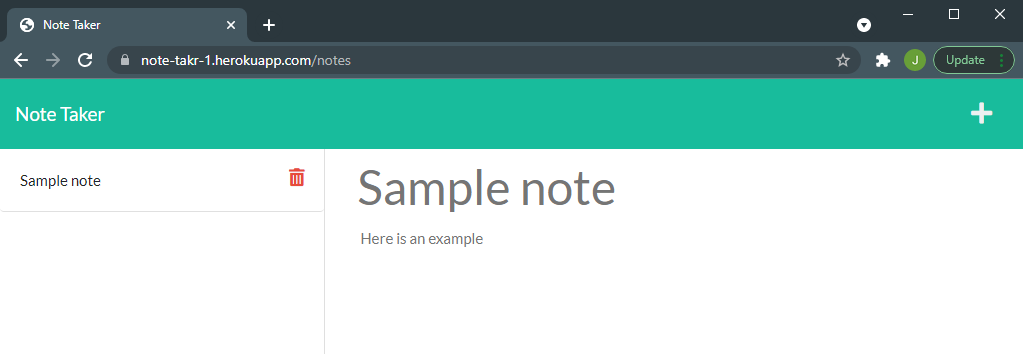 GitHub - Jaron15/note-taker: This Note Taker application can be used to ...