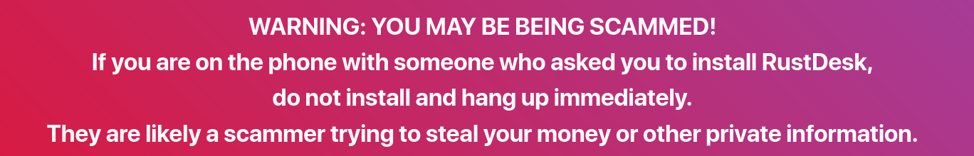 IS RUSTDESK A SCAM R RUSTDESK visual data 4