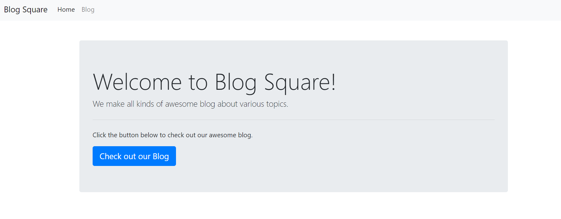 GitHub - roughking07/BlogSquare: This is full-stack Blog application ...